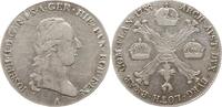 RDR, Haus Habsburg 1/4 Kronentaler Joseph II., 1765 - 1790, Wien -
