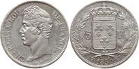 Frankreich, Königreich 5 Francs Karl X., 1824 - 1830, Lille -