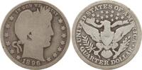 USA 1/4 Dollar (Barber Quarter) New Orleans -