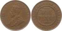 Australien 1 Penny George V., 1910 - 1936 -