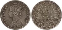Indien 1/4 Rupie Victoria, 1837 - 1901, Calcutta -