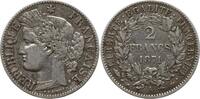 Frankreich, 3. Republik 2 Francs Typ Cérès, Paris -