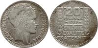 Frankreich, 3. Republik 20 Francs Rameaux longs -