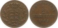 Württemberg, Königreich 1/2 Kreuzer Karl, 1864 - 1891 -