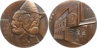 Speyer, Stadt Bronzemedaille v. Victor Huster, auf den Maler Hans Purrmann, 1880 - 1966, Geburtshaus -