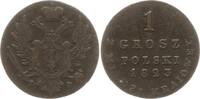 Polen unter Russland 1 Groschen (Grosz) Alexander I., 1815 - 1825, Warschau -