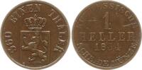 Hessen-Kassel 1 Heller Friedrich Wilhelm I., 1847 - 1866 -