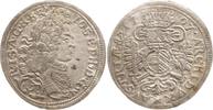 Bayern, Kurfürstentum 3 Kreuzer (Groschen) österreichische Besetzung, Kaiser Joseph I., 1705 - 1714 -