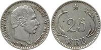 Dänemark, Königreich 25 Öre Christian IX., 1863 - 1906 -