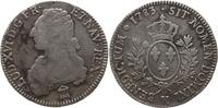 Frankreich, Königreich Ecu Ludwig XVI., 1774 - 1792, Bordeaux -