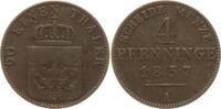 Preußen, Königreich 4 Pfennig Friedrich Wilhelm IV., 1840 - 1861 -