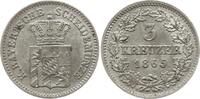 Bayern, Königreich 3 Kreuzer Ludwig II., 1864 - 1886 -