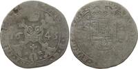 Spanische Niederlande, Brabant 1/4 Patagon Philipp IV. von Spanien, 1621 - 1665 -
