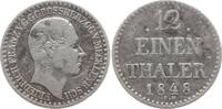 Mecklenburg-Schwerin, Großherzogtum 1/12 Taler Friedrich Franz II., 1842 - 1883 -