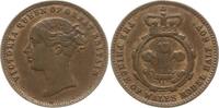 Großbritannien, Königreich Bronzejeton / Token Victoria, 1837 - 1901, The Prince of Wales Model Half Sovn -