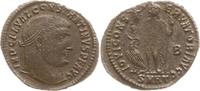 Römische Kaiserzeit AE 22 (Follis) Constantinus I., 307 - 337, Herlaclea, Jupiter stehend mit Adler, 2. Offizin -