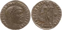 Römische Kaiserzeit AE 21 (Follis) Constantinus I., 307 - 337, Heraclea, Jupiter stehend mit Adler, 2. Offizin -