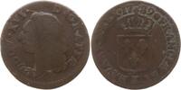 Frankreich, Königreich 1 Sol Ludwig XVI., 1774 - 1793, Bordeaux -