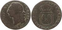 Frankreich, Königreich 1 Sol Ludwig XVI., 1774 - 1793, Limoges -