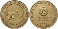 Spanien, Katalonien, Stadt Barcelona Bronzemedaille ANE (Hrsg.), XI. Salon de Numismatica und I. Seminario Economico-Numismaticos -