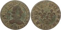 Frankreich, Chateau-Renaud Double Tournois Francois de Bourbon-Conti, 1605 - 1614, F . DE . BOVRBON . PRINC . DE . CONTI -