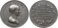 Schweiz-Zürich Zinnmedaille von Boltschauser, auf den Tod des Pädagogen Leonhard Usteri, 1741 - 1789 -