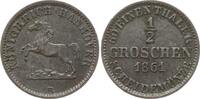 Hannover, Königreich 1/2 Groschen Georg V., 1851 - 1866 -