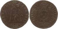 Cu - Jeton o.J. (1560 - 1574) Frankreich, Königreich Charles IX., 1560 - 1574,  HERCVLE MAIOR ERIT / PIETATE ET IVSTITIA Sehr schön, etwas korrod...