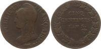 Frankreich 5 Centimes Lille -