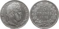 Frankreich, Königreich 5 Francs Louis Philippe, 1830 - 1848, Paris -