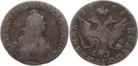 1/4 Rubel (25 Kopeken, Polupoltinnik) 1766 MMD Russland Katharina II., 1762 - 1796, Moskau, Roter Münzhof Schön, kl. Kr., SF im Feld