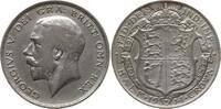 Großbritannien 1/2 Crown George V., 1910 - 1936 -