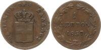 Griechenland, Königreich Lepton Otto von Bayern, 1832 - 1862 -