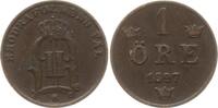 Schweden, Königreich 1 Öre Oskar II., 1872 - 1907 -