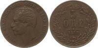 Schweden, Königreich 5 Öre Oskar I., 1844 - 1859 -