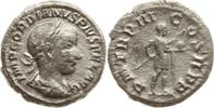 Römische Kaiserzeit Denar Gordianus III., IMP GORDIANVS PIVS FEL AVG / PM TR P III - COS II P P -