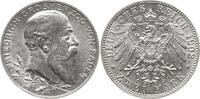 Kaiserreich Deutschland, Großherzogtum Baden 2 Mark Friedrich I., 1856 - 1907 -