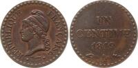 Frankreich, 2. Republik 1 Centime Paris -