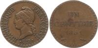 Frankreich, 2. Republik 1 Centime Paris -