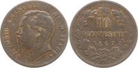 Italien, Königreich 10 Centesimi Vittorio Emanuele II., 1861 - 1878 -