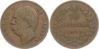 Italien, Königreich 10 Centesimi Umberto I., 1878 - 1900 -