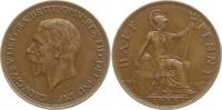 Großbritannien 1/2 Penny George V., 1910 - 1936 -