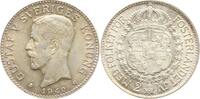 Schweden, Königreich 2 Kronen Gustav V., 1907 - 1950 -