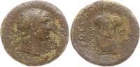 Römische Kaiserzeit Dupondius Trajan, 98 - 117, Torso, unbestimmt -