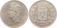 Frankreich, Königreich, Lille, Stadt 5 Francs Karl X., 1824 - 1830 -
