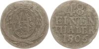 Sachsen, Kurfürstentum 1/48 Taler Friedrich August III., 1763 - 1806, Dresden -
