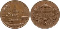 Nürnberg Bronzemedaille Stadtansichtsserie L. Chr. Lauer, Schöner Brunnen -