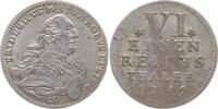 Brandenburg-Bayreuth, Markgrafschaft 1/6 Taler Friedrich, 1735 - 1763 -