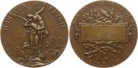 Frankreich, 3. Republik Bronzmedaille von Dubois und Marey, Schützenmedaille Union des Sociétés de Tir de France -