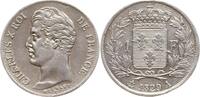 Frankreich, Königreich 1 Franc Karl X., 1824 - 1830, Paris -